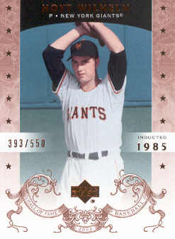 2005 Upper Deck Hall of Fame #35 Hoyt Wilhelm