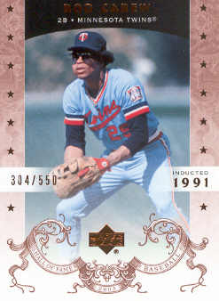 2005 Upper Deck Hall of Fame #66 Rod Carew