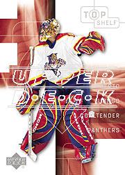 2001-02 UD Top Shelf #95 Roberto Luongo