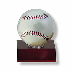 Ultra Pro Dark Wood Baseball Holder