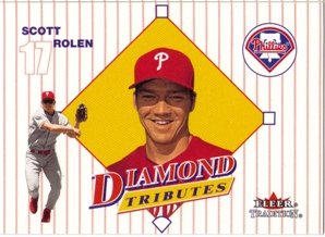 2001 Fleer Tradition Diamond Tributes #DT17 Scott Rolen