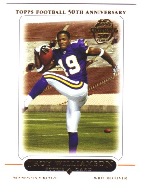 2005 Topps #440 Troy Williamson RC