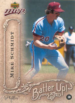 2005 Upper Deck MVP Batter Up! #24 Mike Schmidt