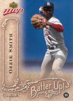 2005 Upper Deck MVP Batter Up! #28 Ozzie Smith