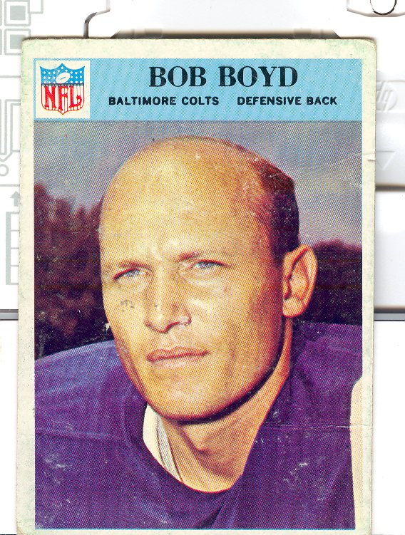 1966 Philadelphia #16 Bob Boyd DB