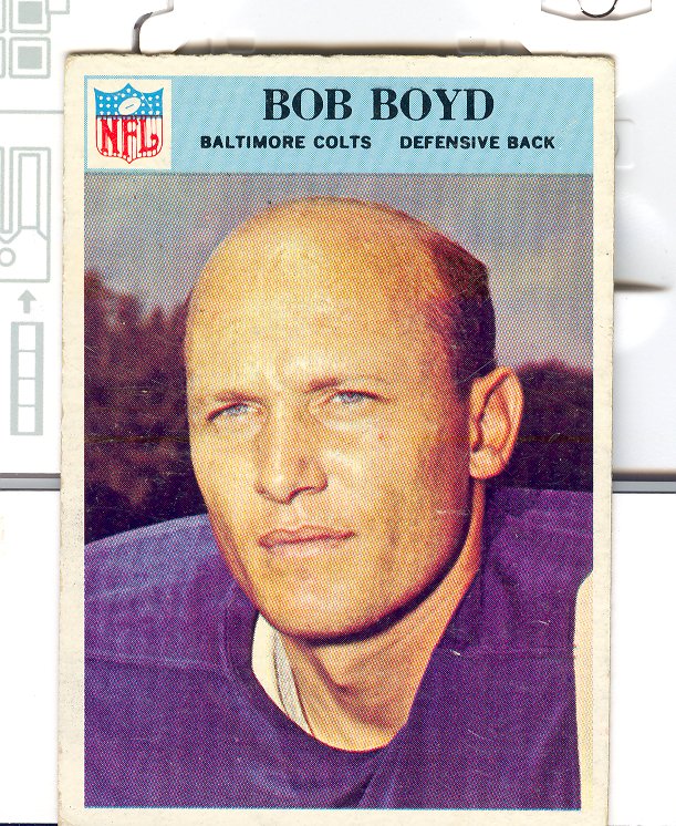 1966 Philadelphia #16 Bob Boyd DB