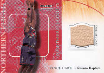 2000-01 Fleer Genuine Northern Flights #NF4 Vince Carter