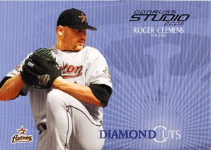 2005 Studio Diamond Cuts #1 Roger Clemens