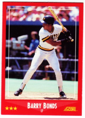 1988 Score #265 Barry Bonds