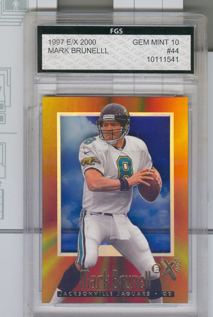 1997 E/X  2000  #44  Mark Brunell    Graded  FGS  GEM MINT  10   $30.00