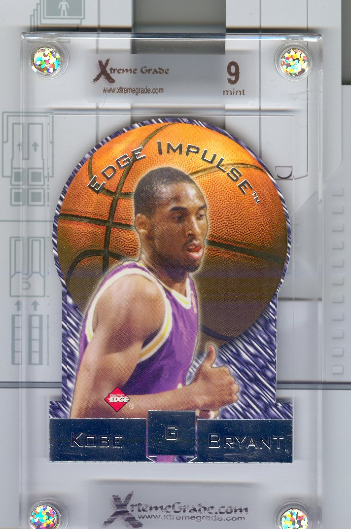  1997-98 Collector's Edge Edge Impulse #39  Kobe Bryant   Graded  Xtreme Grade  9   $25.00