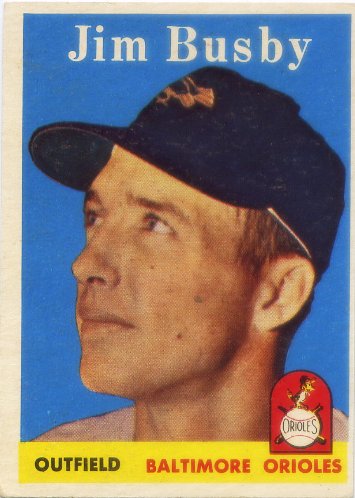 1958 Topps #28 Jim Busby