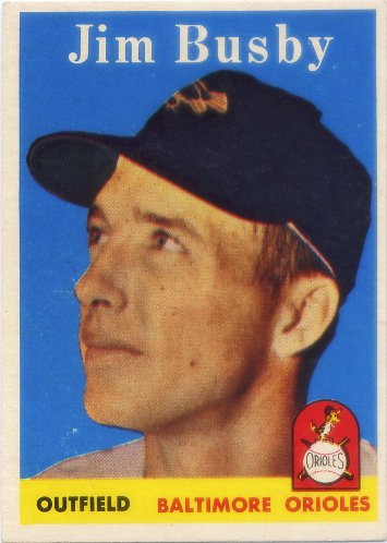 1958 Topps #28 Jim Busby