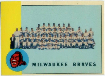 1963 Topps #503 Milwaukee Braves TC