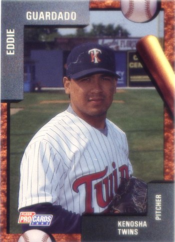 1992 Kenosha Twins Fleer/ProCards #598 Eddie Guardado