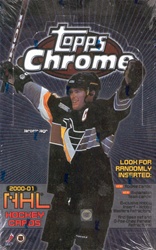 2000-01 (2001) Topps Chrome NHL Hockey Sports Trading Cards Hobby Box