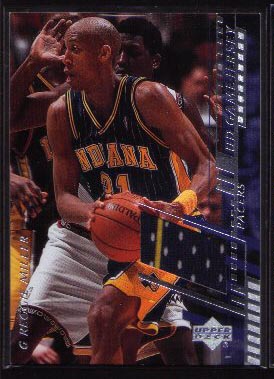 2000-01 Upper Deck Game Jersey #RM-C, Reggie Miller
