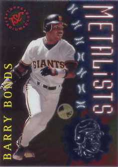1996 Stadium Club Members Only Parallel #M2 Barry Bonds