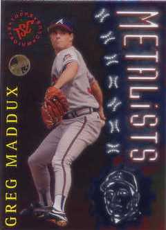 1996 Stadium Club Members Only Parallel #M6 Greg Maddux