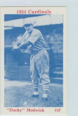1974 Cardinals 1934 TCMA #18 Joe Medwick