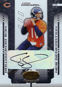 2004 Leaf Certified Materials #164 Craig Krenzel AU RC