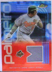 2004 Finest Relics #RP3 Rafael Palmeiro Jsy B