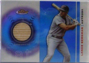 2003 Finest Bat Relics #LB Lance Berkman C