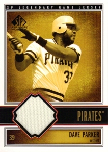 2002 SP Legendary Cuts Game Jersey #JDPA Dave Parker Pants DP