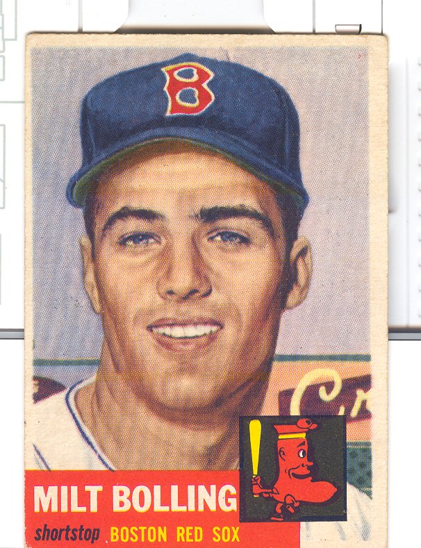 1953 Topps #280 Milt Bolling RC