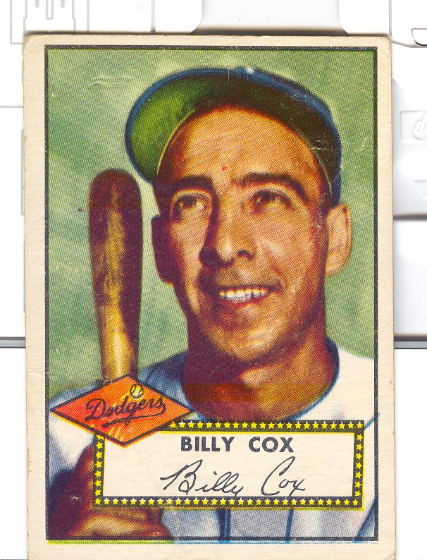 1952 Topps #232 Billy Cox