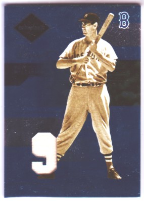 2005 Leaf Limited Threads Jersey Number #154 Ted Williams LGD/25