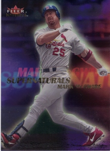 2000 Fleer Mystique Supernaturals #S6 Mark McGwire