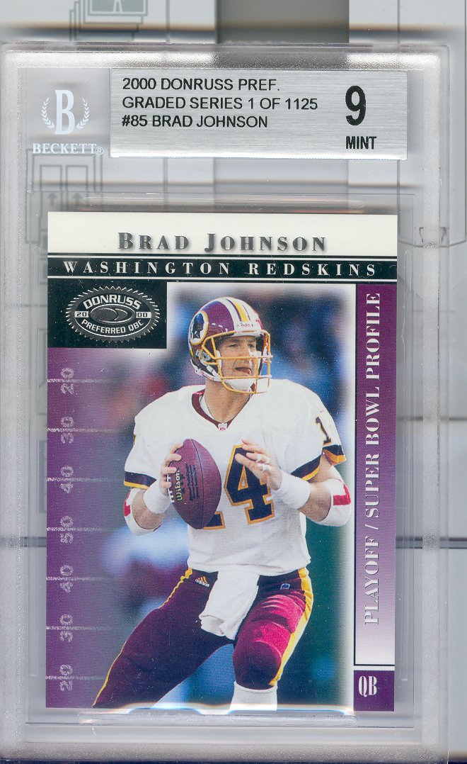 2000 Donruss Preferred #85 Brad Johnson PS