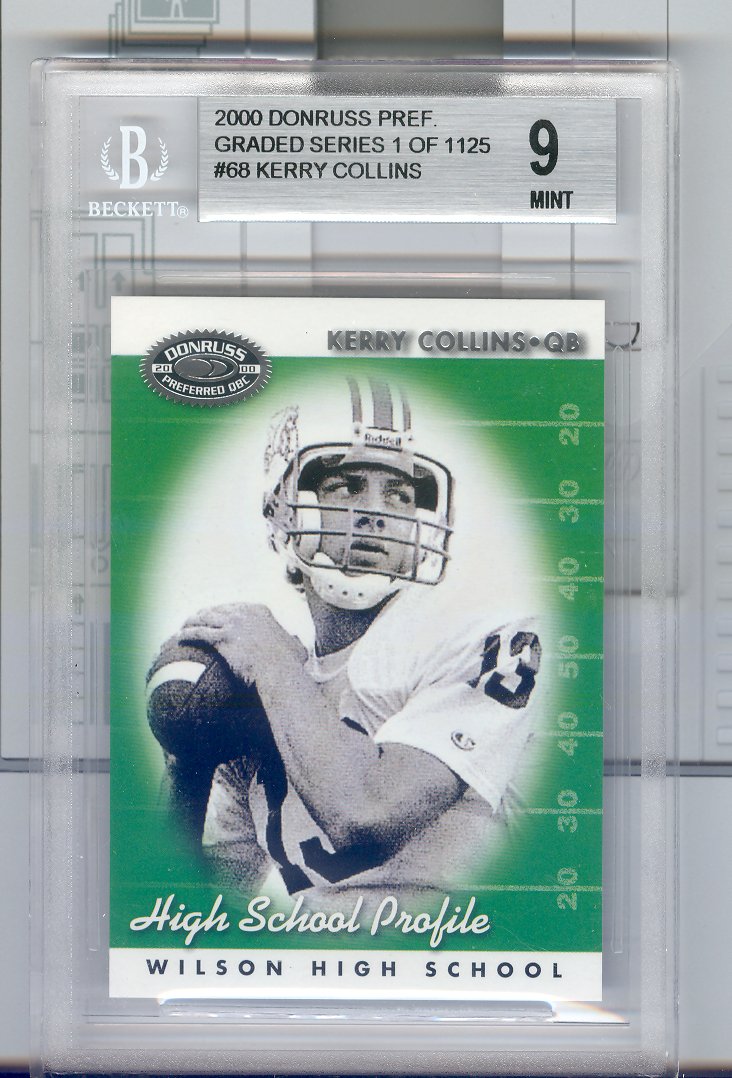 2000 Donruss Preferred #68 Kerry Collins HS
