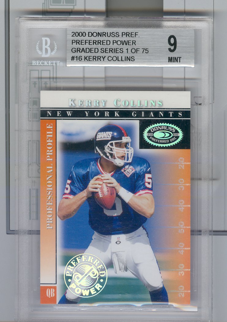 2000 Donruss Preferred Power #16 Kerry Collins