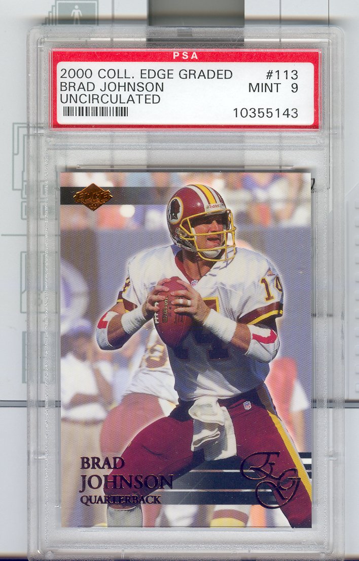 2000 Collector's Edge EG #113 Brad Johnson