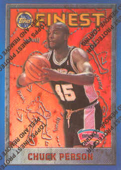 1995-96 Finest Refractors #146 Chuck Person