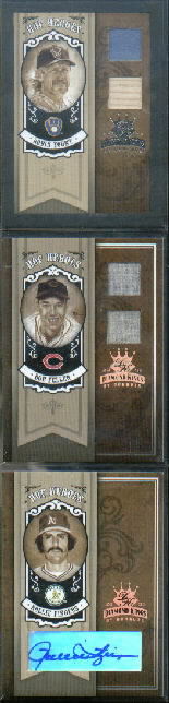 2005 Diamond Kings HOF Heroes Signature Bronze #91 Rollie Fingers/25