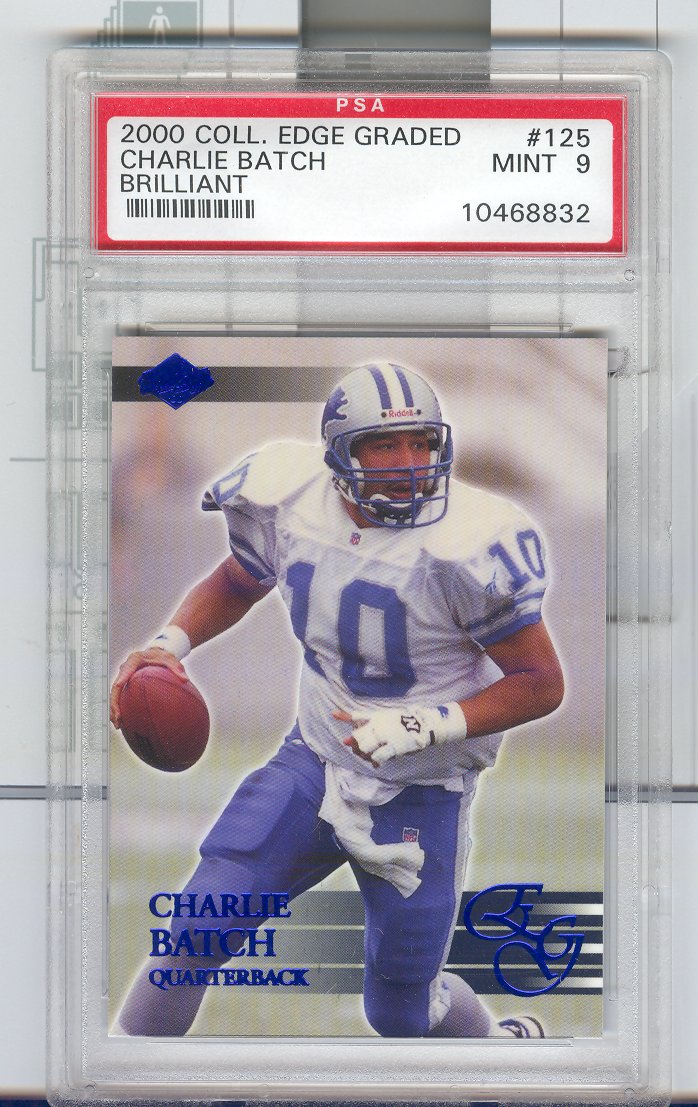 2000 Collector's Edge EG Brilliant #125 Charlie Batch