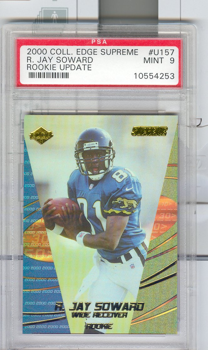 2000 Collector's Edge Supreme Update PSA Graded #U157 R.Soward   Mt 