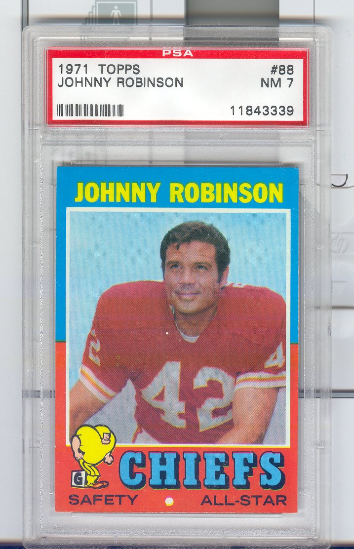 1971 Topps #88 Johnny Robinson