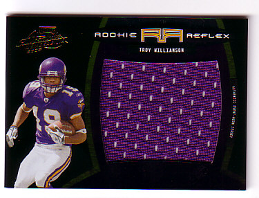 2005 Absolute Memorabilia Rookie Reflex Oversized Jersey #19 Troy Williamson