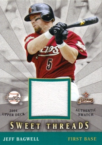 2004 Sweet Spot Sweet Threads #JB Jeff Bagwell