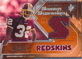 2005 SPx Rookie Swatch Supremacy #RSCA Carlos Rogers