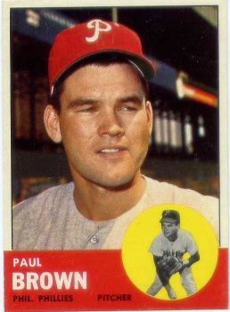 1963 Topps #478 Paul Brown