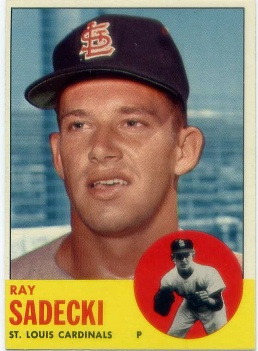 1963 Topps #486 Ray Sadecki