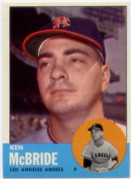 1963 Topps #510 Ken McBride