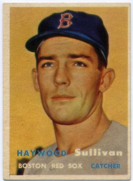 1957 Topps #336 Haywood Sullivan RC