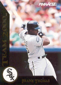 1992 Pinnacle Team 2000 #3 Frank Thomas