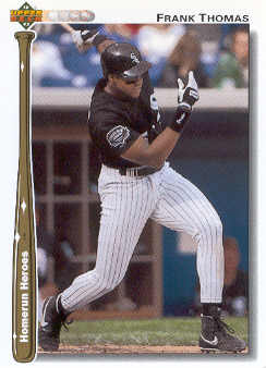 1992 Upper Deck Home Run Heroes #HR8 Frank Thomas